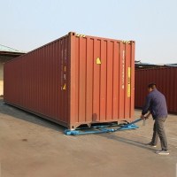 ISO container skates with twist lock system for moving shipping containers and heavy industrial loads